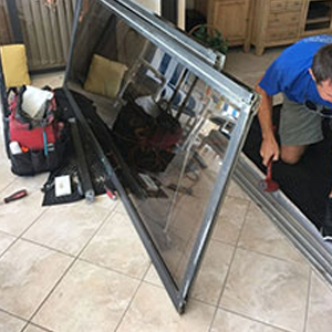 sliding glass door frame repair Clermont